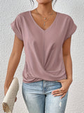 Cleo | Camiseta casual con escote corazón