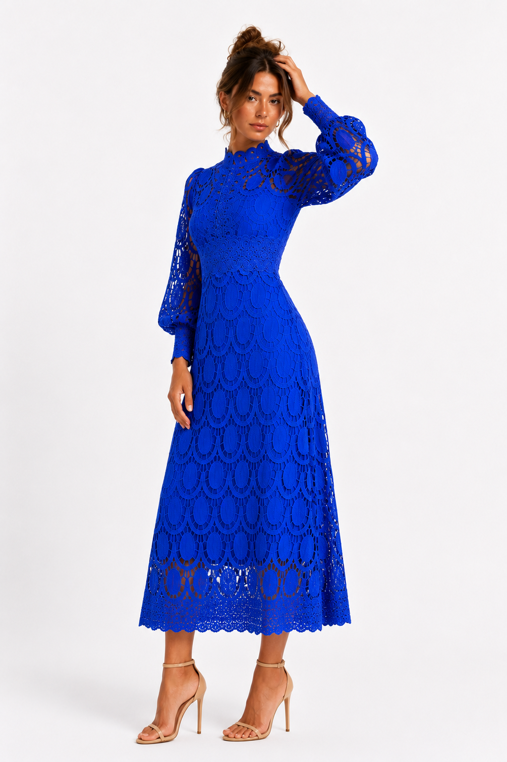 Carla- Vestido elegante encaje