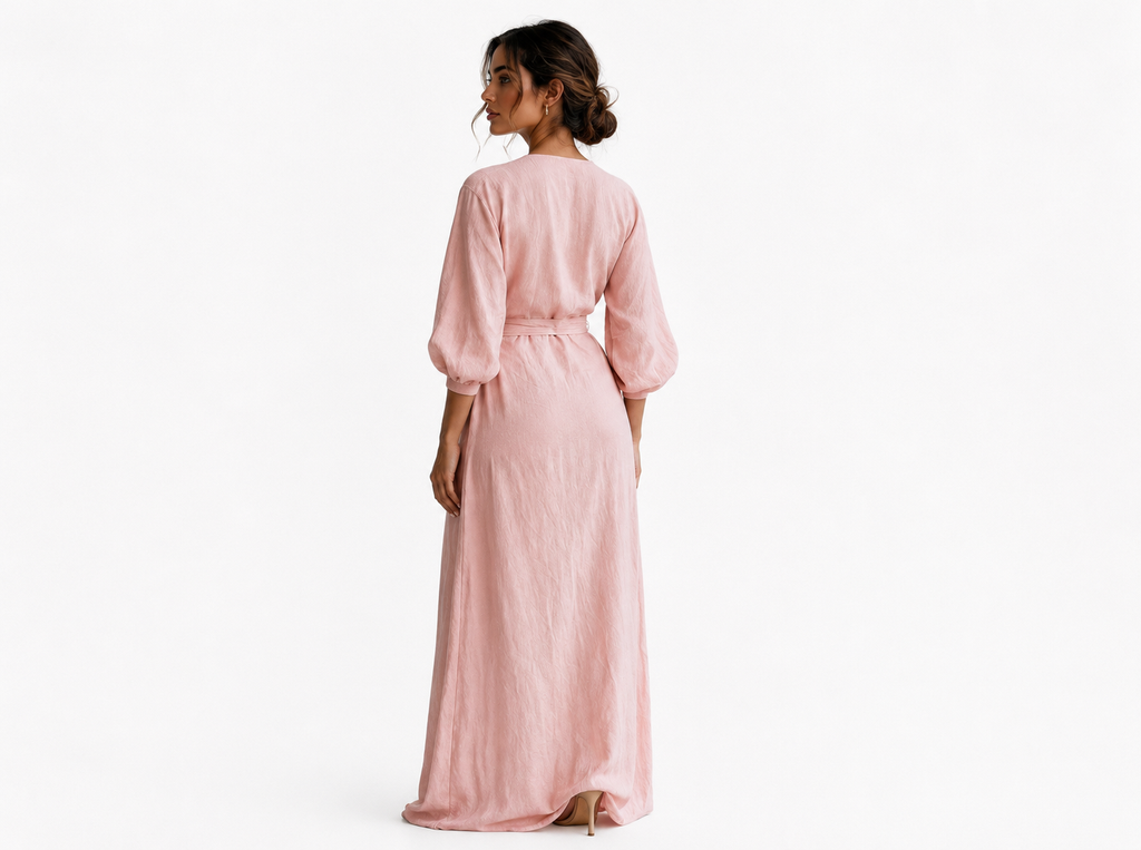 Alba- Vestido fruncido elegante