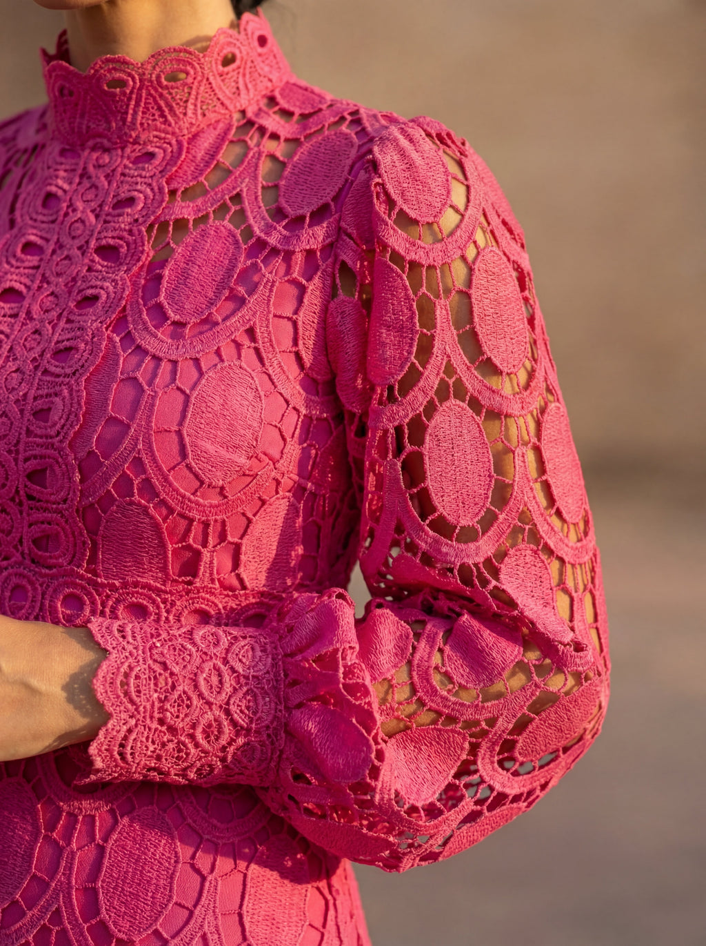 Carla- Vestido elegante encaje