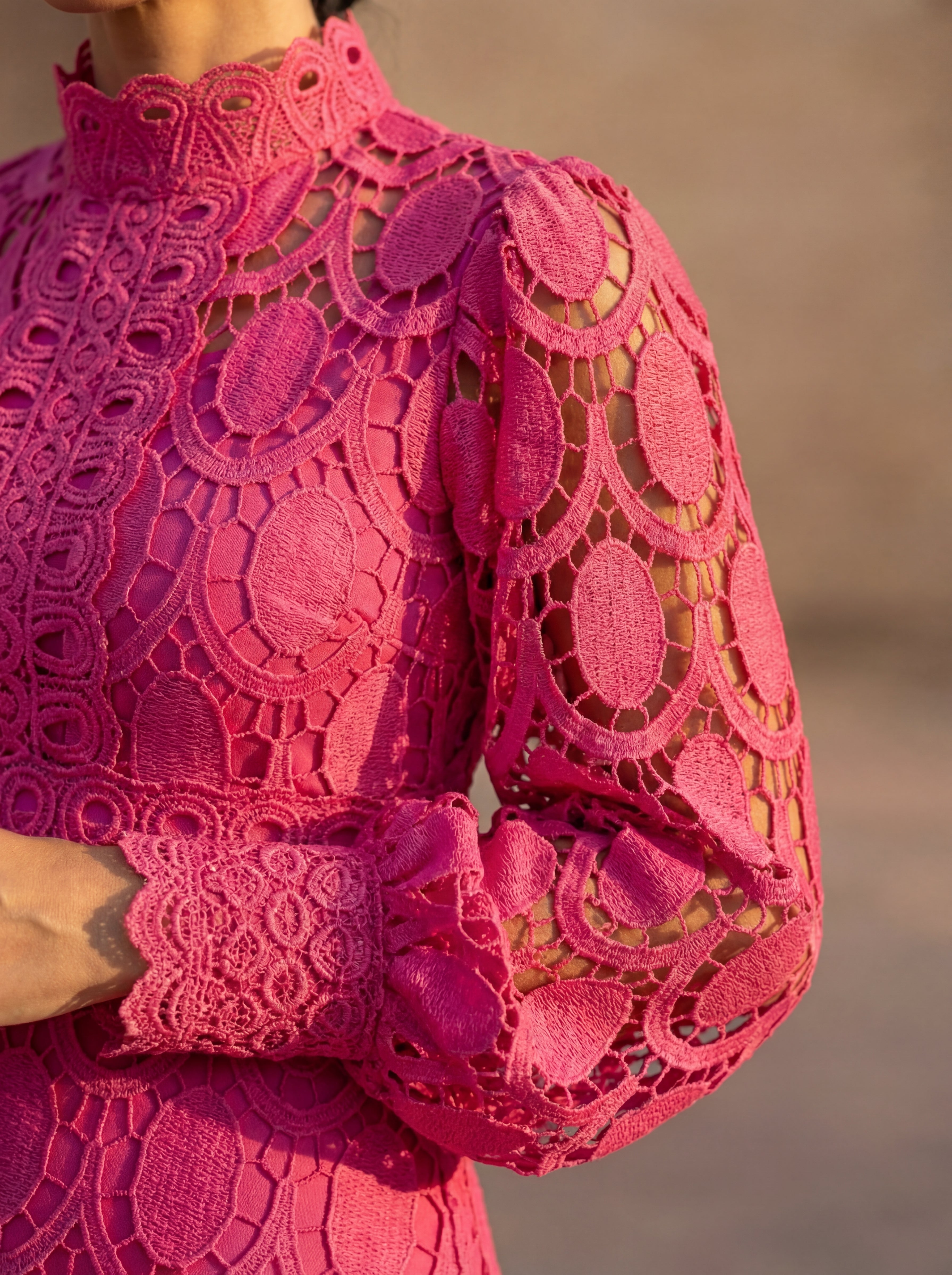 Carla- Vestido elegante encaje