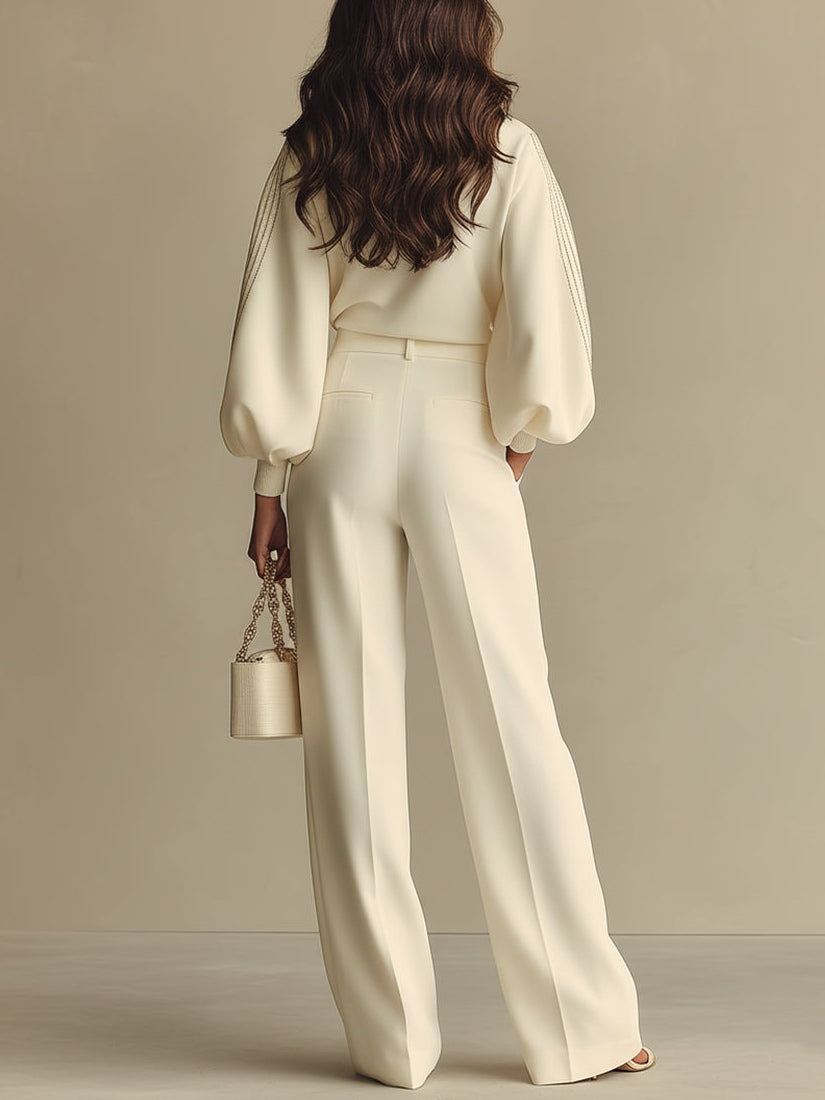 Celia- Mono blanco elegante