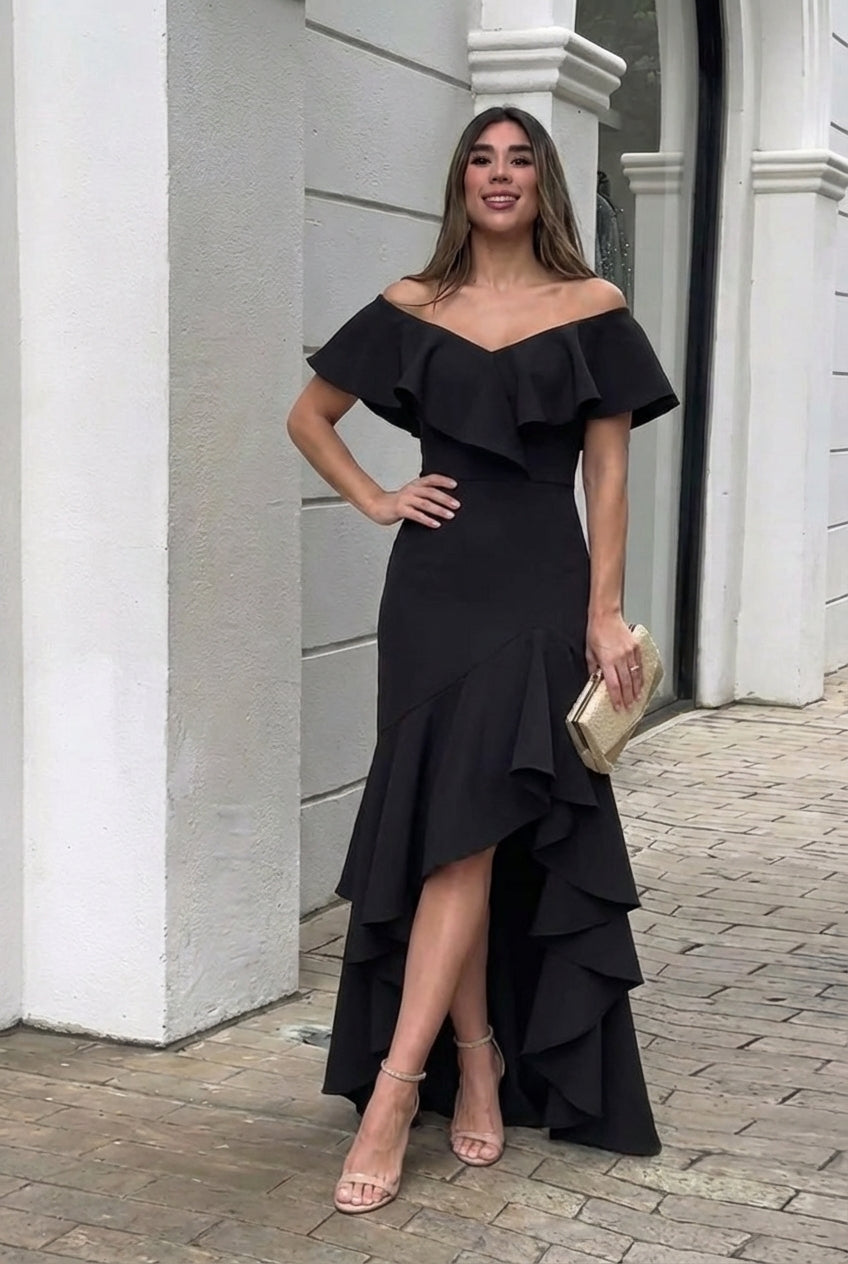 Alma- Vestido palabra de honor