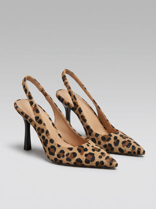 Aira- Tacones de leopardo punta fina