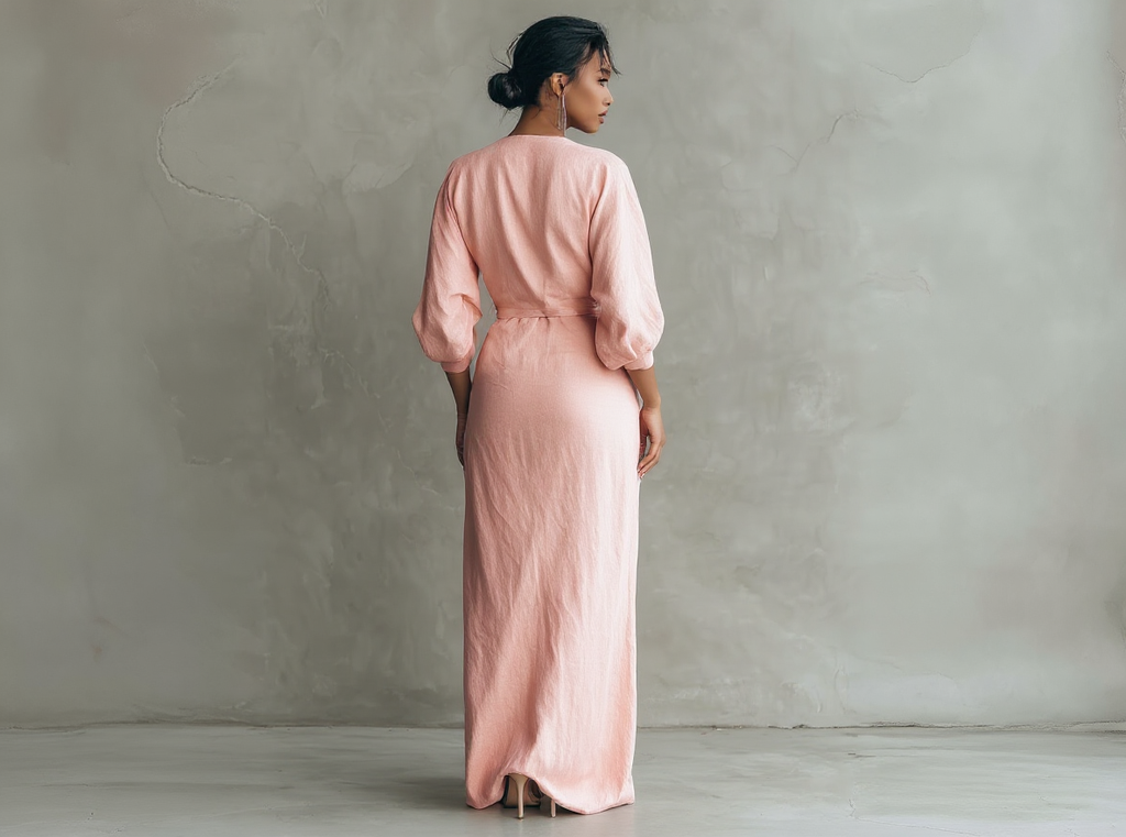 Alba- Vestido fruncido elegante